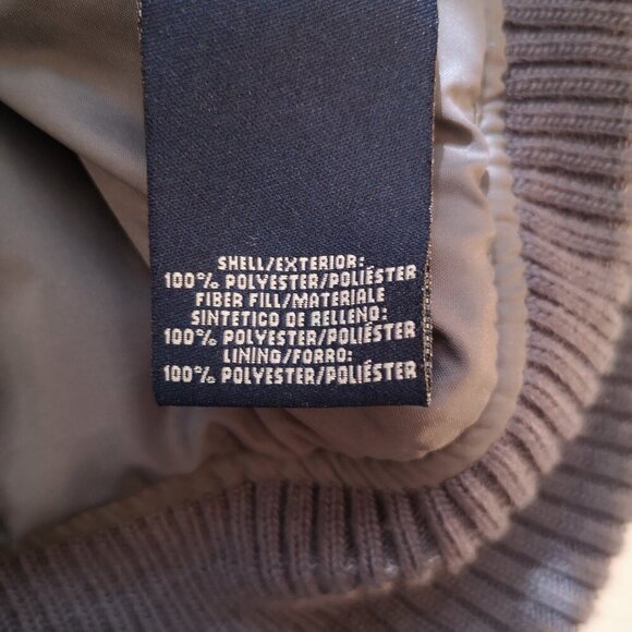 Canyon River Blues Men's Size Large Grey/Brown/White Puffy Vest - Picture 6 of 9